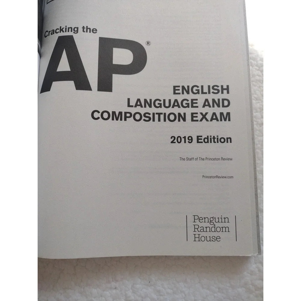 Cracking‎ the AP English Language and Composition Exam 2019 Edition